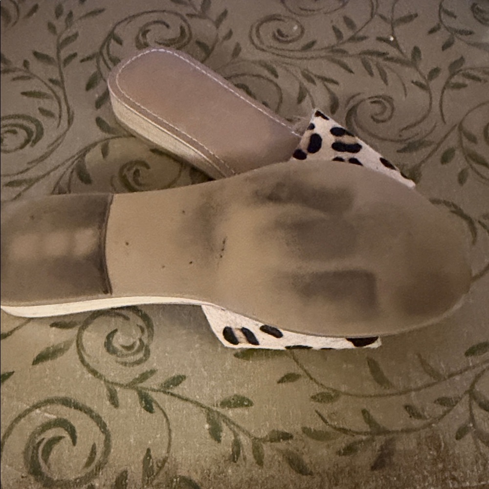 Coconuts by Matisse Leopard Print Slide Sandals - Picture 4 of 4